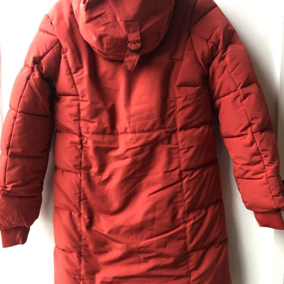 Womance Bright Orange Winter Coat / Manteau d’hiver Womance orange vif - Picture 4 of 9